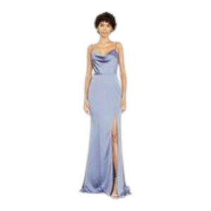 Amsale Gown Size 10 Blue